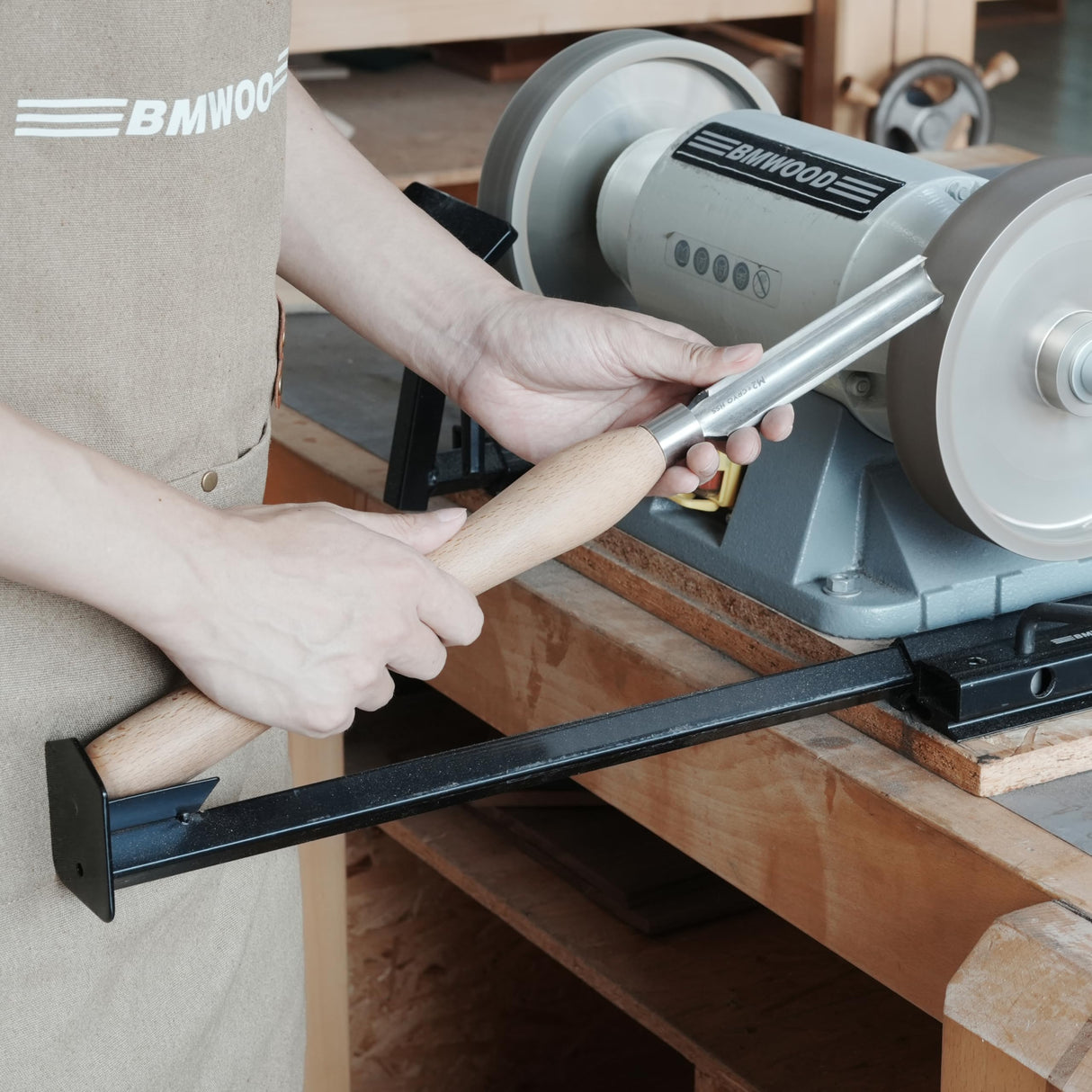 BMWOOD BG-GJ Set Complete Grinding Jig System for Wood Chisels BMWOOD