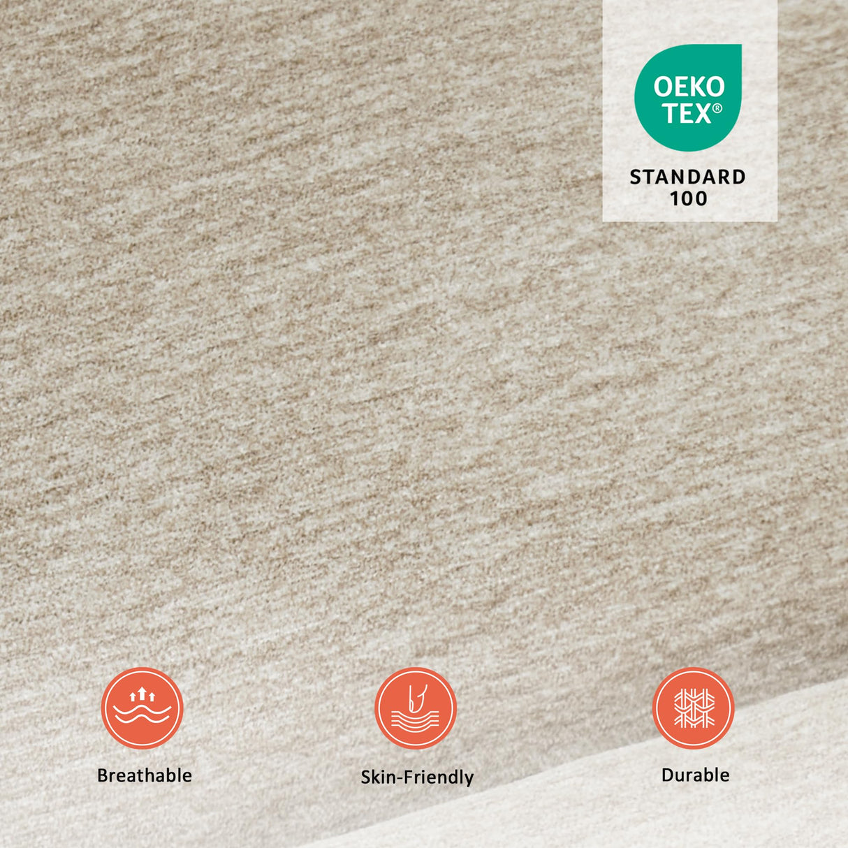 MCombo Dual Motor Power Lift Recliner Chair with Massage and Heat for Elderly, USB Ports, Lay Flat, Fabric 7666 (Beige) MCombo