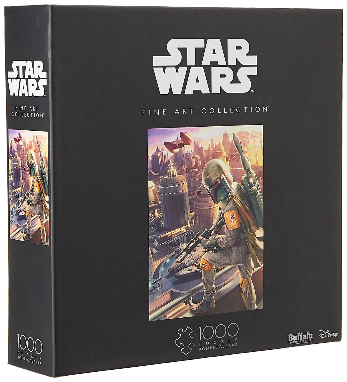 Star Wars - Fine Art Collection - Boba Fett - 1000 Piece Jigsaw Puzzle, 168 months to 1200 months Buffalo Games