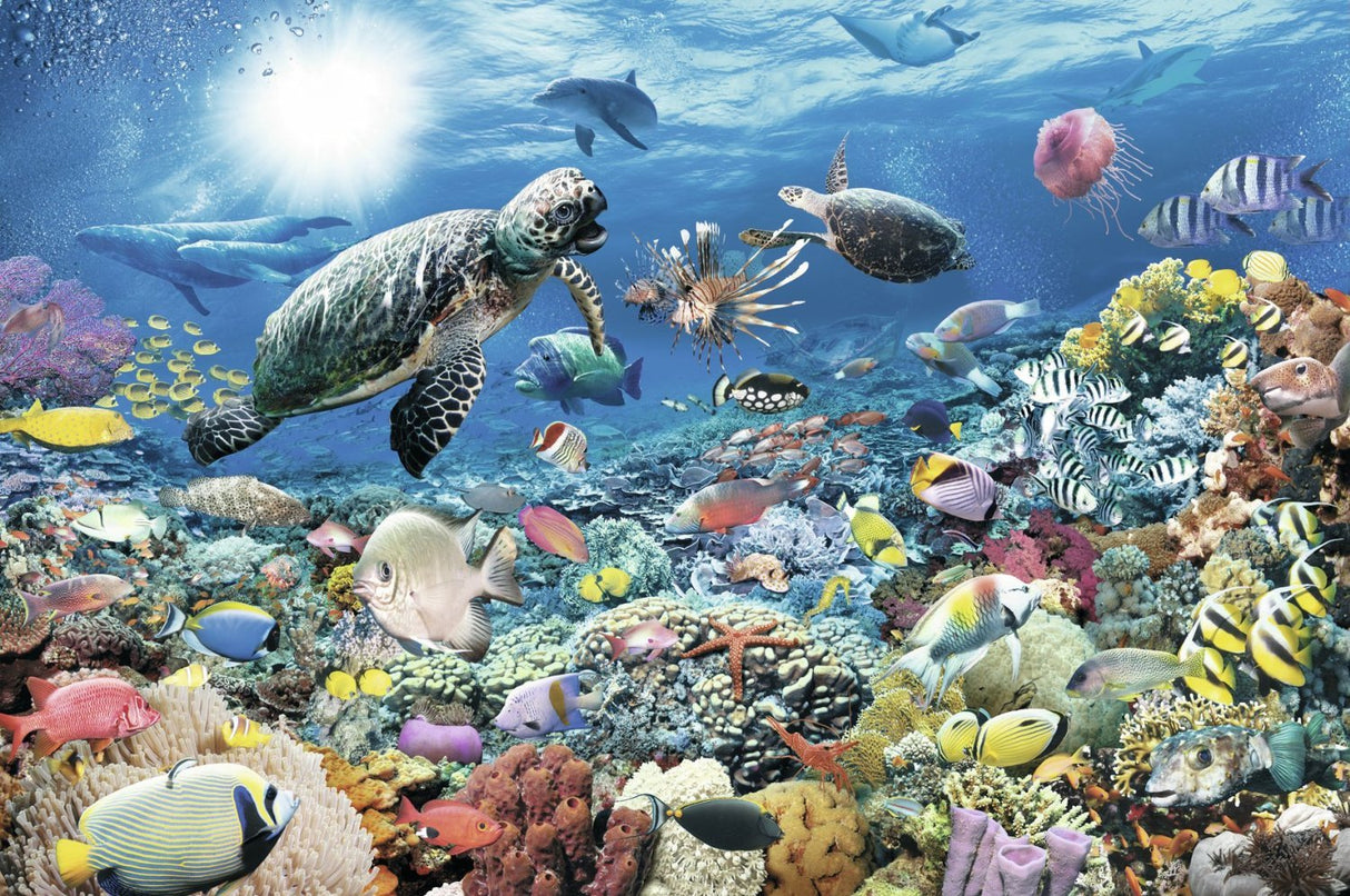 Ravensburger Beneath The Sea - 5000 Piece Jigsaw Puzzle | Precision Fit | Premium Quality | Great Group Activity | FSC Certified Ravensburger