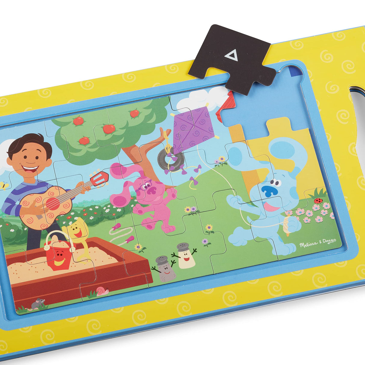 Melissa & Doug Blue's Clues & You! Take-Along Magnetic Jigsaw Puzzles (2 15-Piece Puzzles) Melissa & Doug