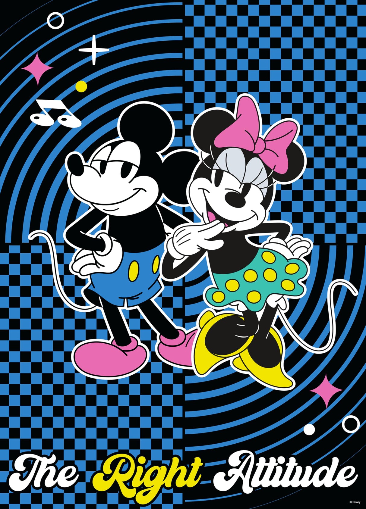 Ceaco - Disney - Mickey and Friends - The Right Attitude - 1000 Piece Jigsaw Puzzle Ceaco