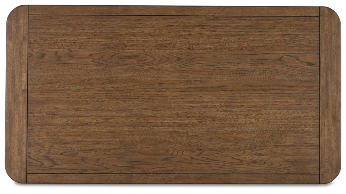 Signature Design by Ashley Cabalynn Traditional Farmhouse Coffee Table, Brown Signature Design by Ashley