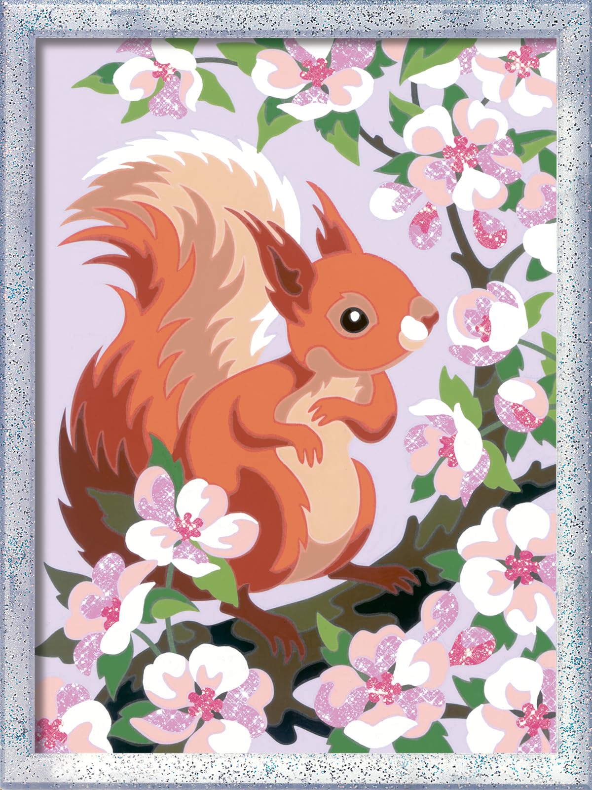 Ravensburger CreArt Spring Squirrel Paint by Numbers Kit for Kids - Painting Arts and Crafts for Ages 9 and Up Ravensburger