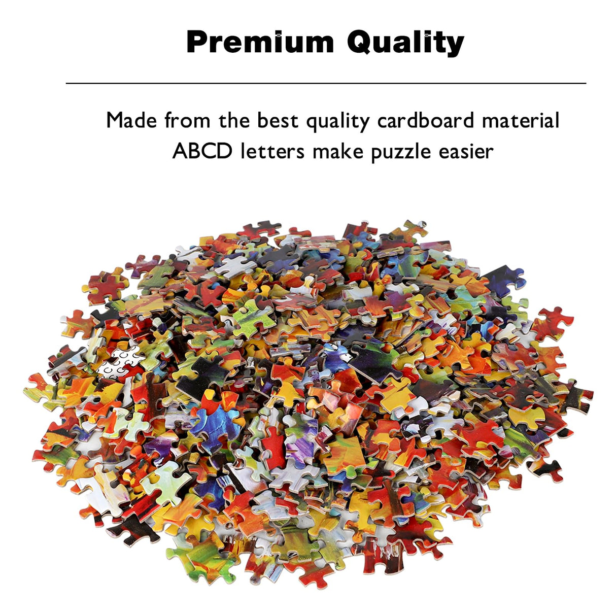 SiTimmGer Jigsaw Puzzles 500 Pieces for Adults Evening Walk on Rainy Day Street Tree Oil Painting Modern Landscape for Teens Kids Great Gift Intellectual Game Toys 14.5" x 20" SiTimmGer
