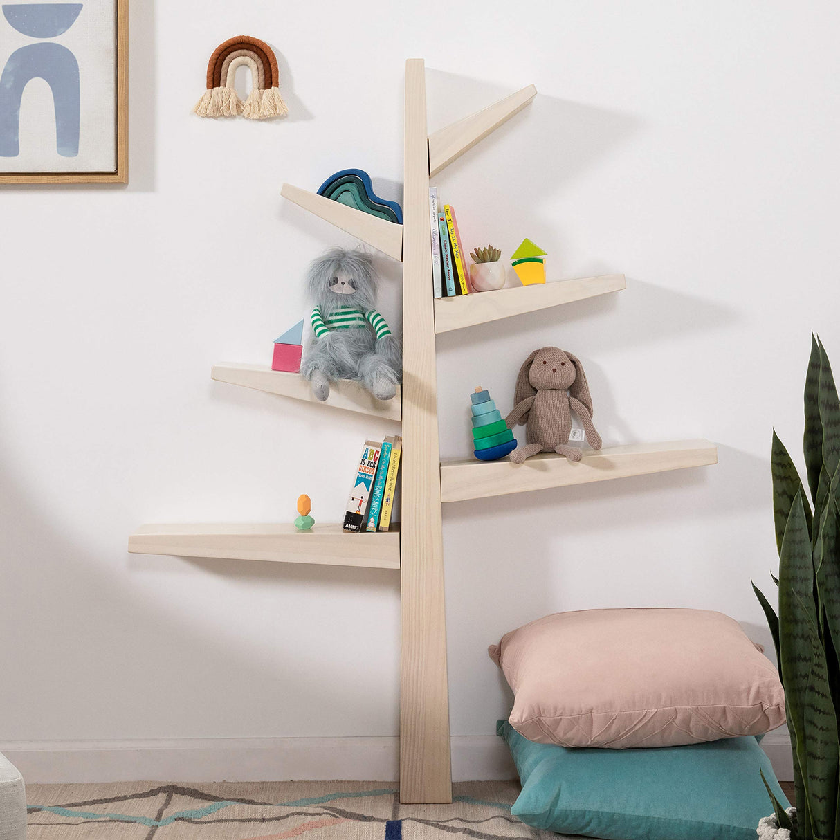 Babyletto Spruce Tree Bookcase in Washed Natural babyletto