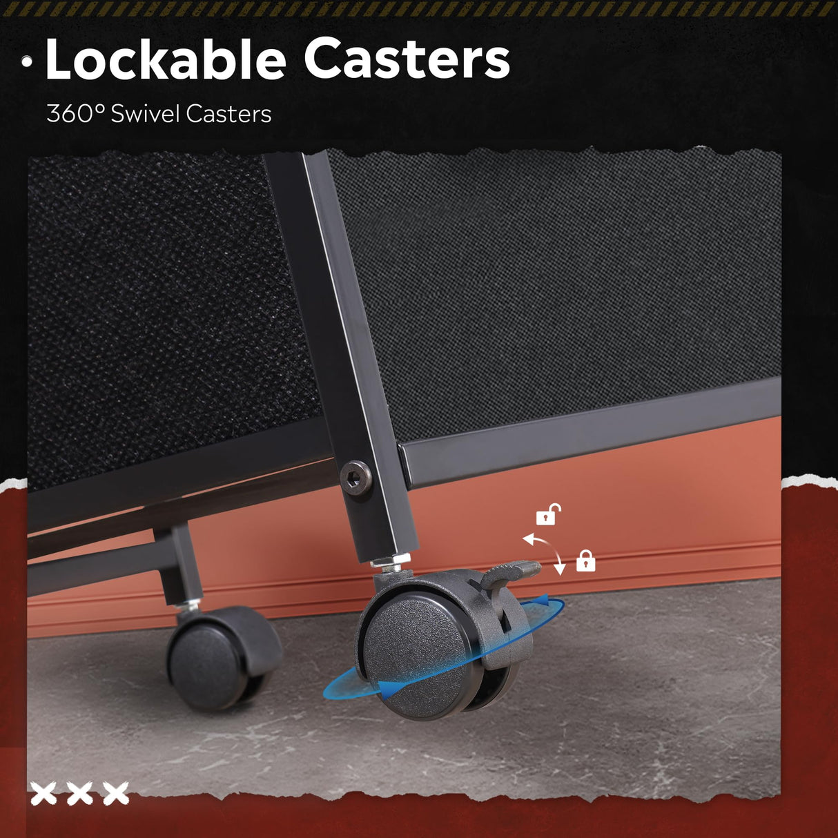 DEVAISE Mobile File Cabinet, Rolling Printer Stand with Open Storage Shelf, Fabric Vertical Filing Cabinet fits A4 or Letter Size for Home Office, Black DEVAISE