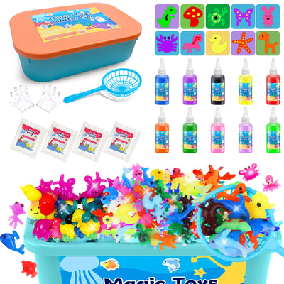 Fairy Aqua Water Gel Kit – Magic Toys Water Pets DIY Squishy Maker Set - Easter Craft for Kids 4-8 - Fun Arts & Crafts Gift for Boys & Girls Create Your Own 3D Squishies