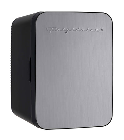 FRIGIDAIRE Portable 10L, 15-can Mini Fridge Brushed Stainless Rugged Refrigerator, EFMIS183-SS (Renewed)