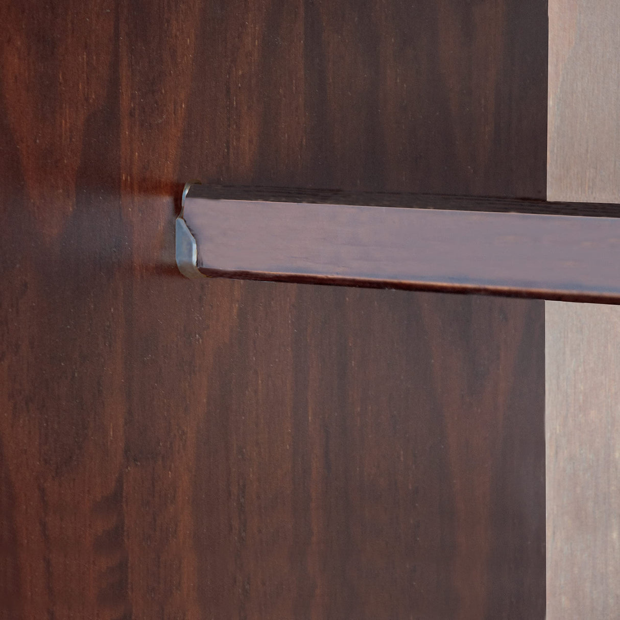 Palace Imports 100% Solid Wood Family Wardrobe Closet Armoire, Java, 3 Clothing Rods Included, 60.25" w x 72" h x 20.75" d, Renewable Eco-Friendly Wood, Made in Brazil Palace Imports