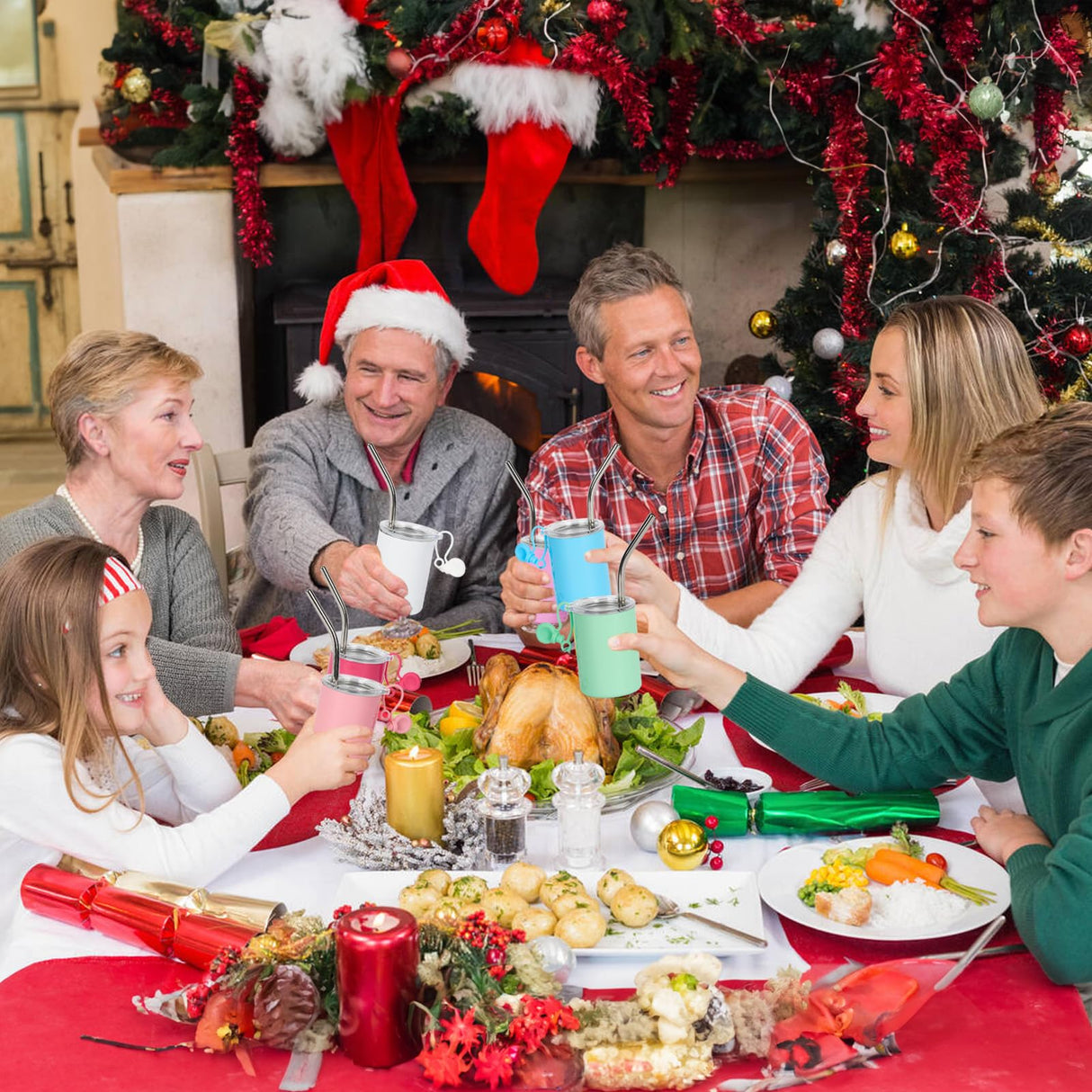 Mini Tumbler Shot Glass with Straw 3 oz Sublimation Shot Glass Tumblers Set Cups Mini Shot Tumbler with Lid and Straw for Hot and Cold Beverages for Wedding Birthday Bachelorette Party Favors (6pack) Tamarac