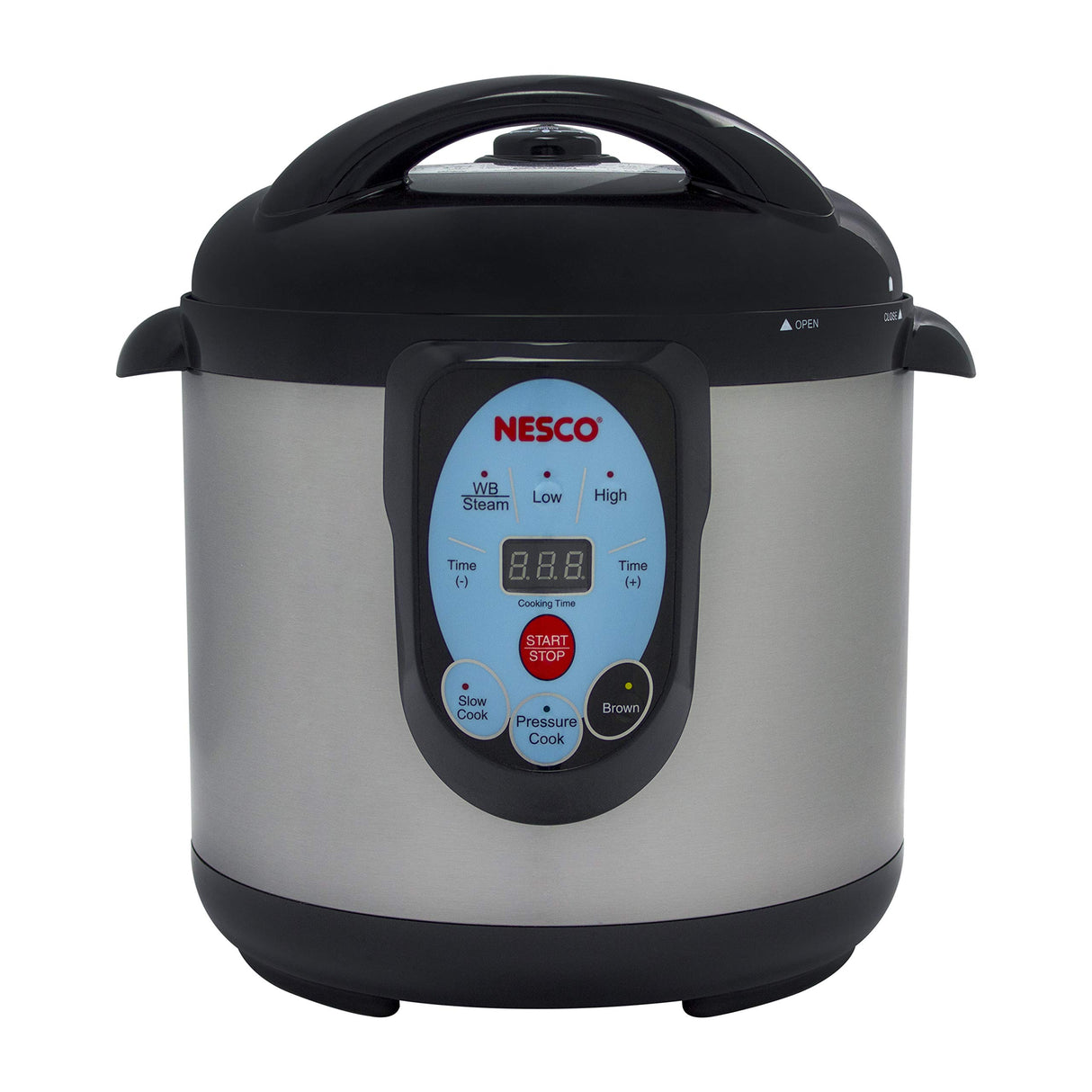 NESCO NPC-9 Smart Electric Pressure Cooker and Canner, 9.5 Quart, Stainless Steel Nesco