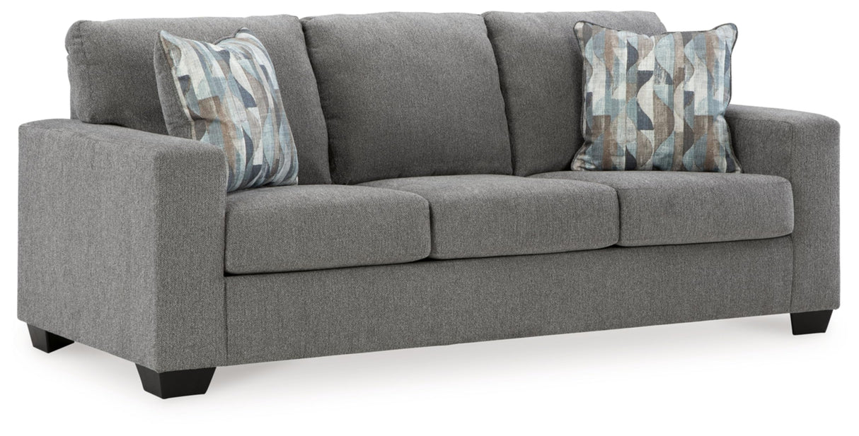 Signature Design by Ashley Deltona Casual Sofa for Living Room, Gray Signature Design by Ashley