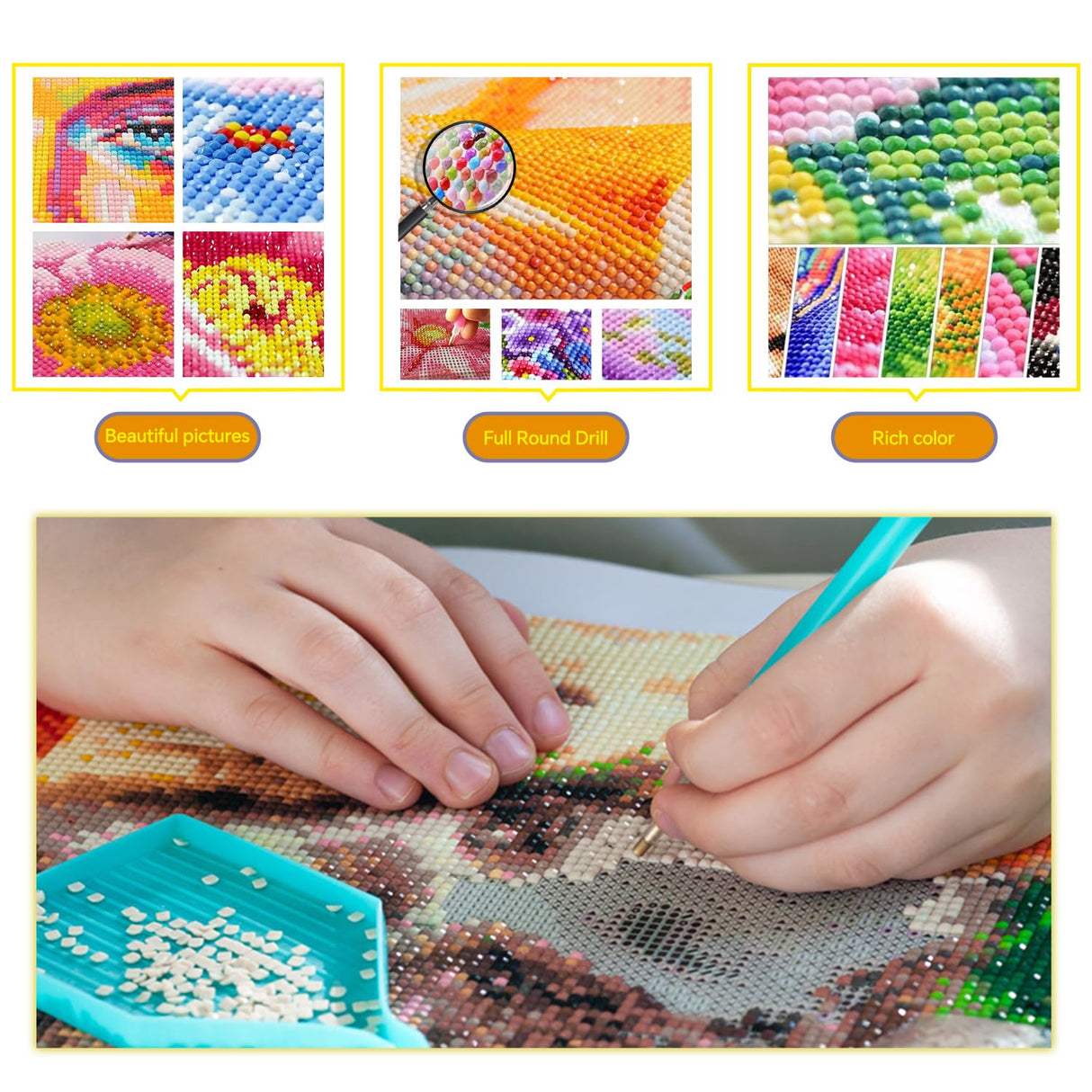 Christmas Diamond Art Kits for Adults, Winter Christmas Truck Diamond Painting Kits for Beginners,5D DIY Full Drill Snowman Paint by Diamonds Gem Art Painting Kit for Home Wall Decor 13.8x13.8inch GXGLLPZBY