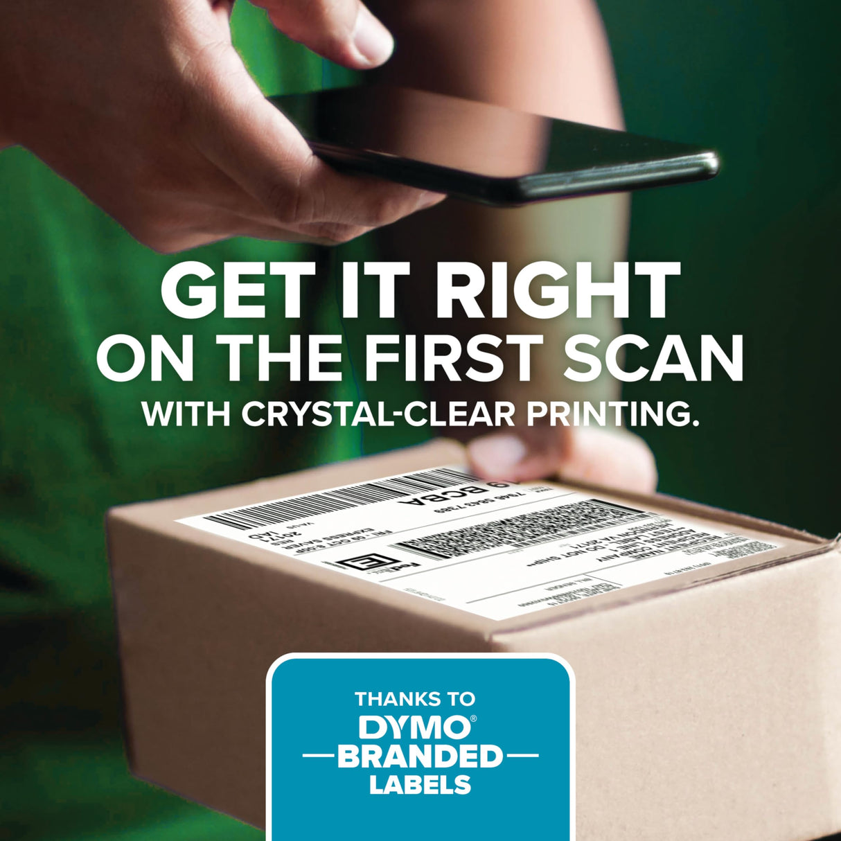 DYMO LabelWriter 550 Series Label Printer with Dymo-Branded Label Compatibility, Automatic Label Recognition, Low Waste, Optimized Direct Thermal Printing, and Plastic-Free Label Packaging DYMO