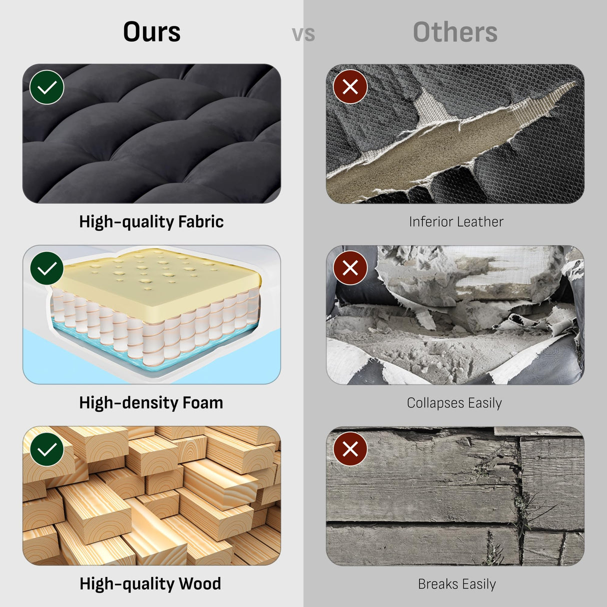 FLEXISPOT XCT4 Convertible Sofa Bed, 3-in-1 Loveseat Sofa Couch with Adjustable Backrest, Pull Out Couch with 2 Pillows & 2 Side Pockets, Futon Sleeper for Dorms Apartment Living Room, Black FLEXISPOT