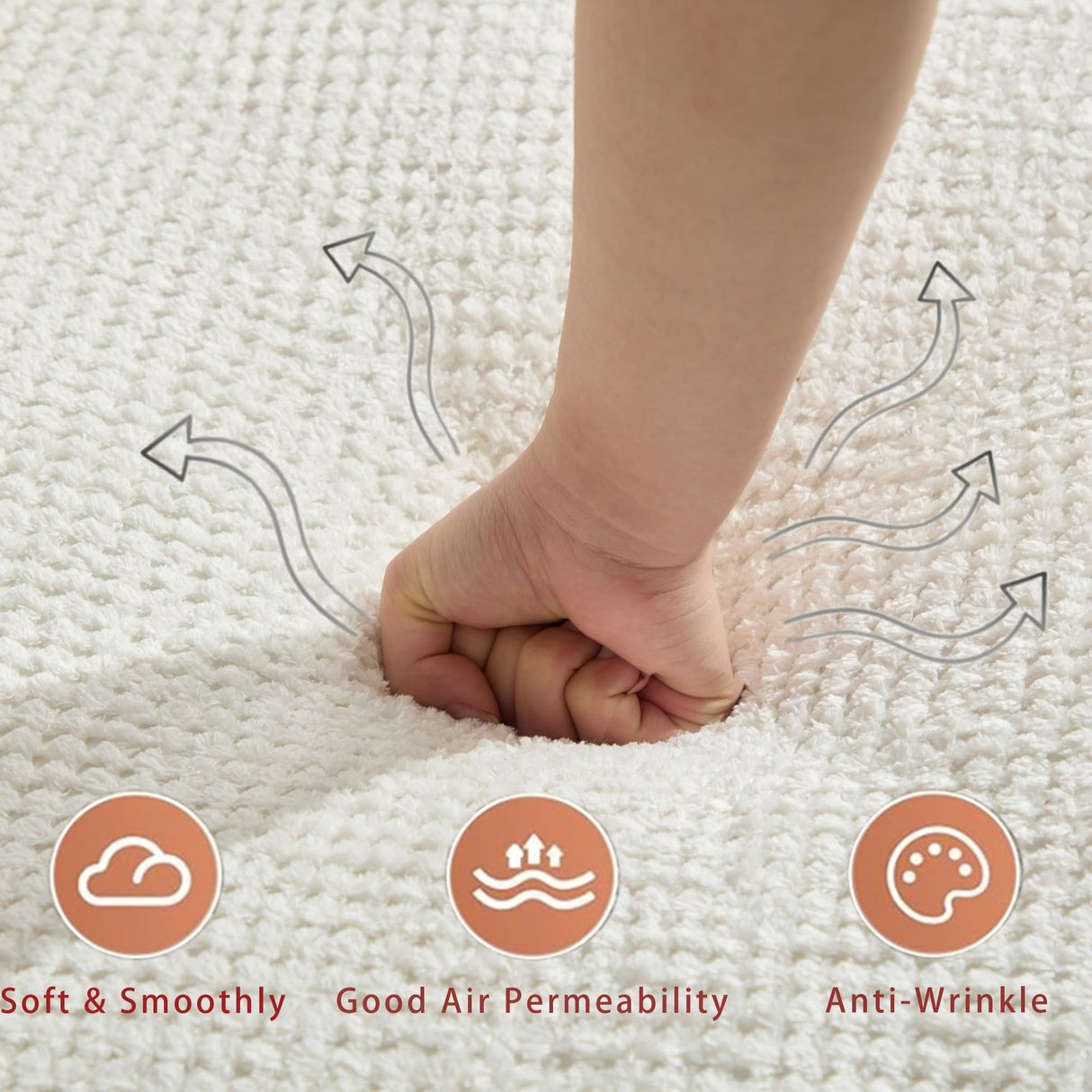 VnndeNest 105" Curved Sofa,Modern Half Moon Sectional Sofa, Comfy Point-Shaped Corduroy Upholstered Modular Sofa with 2 Pillows, 4 Seater Cloud Couch for Living Room,Apartment, Free Installation,Beige VnndeNest