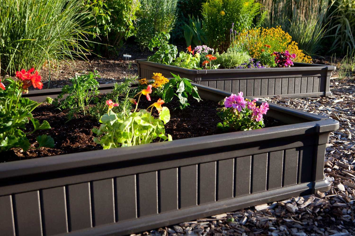Lifetime 60065 Raised Garden Bed, 4 by 4 Feet, 1 Bed Lifetime