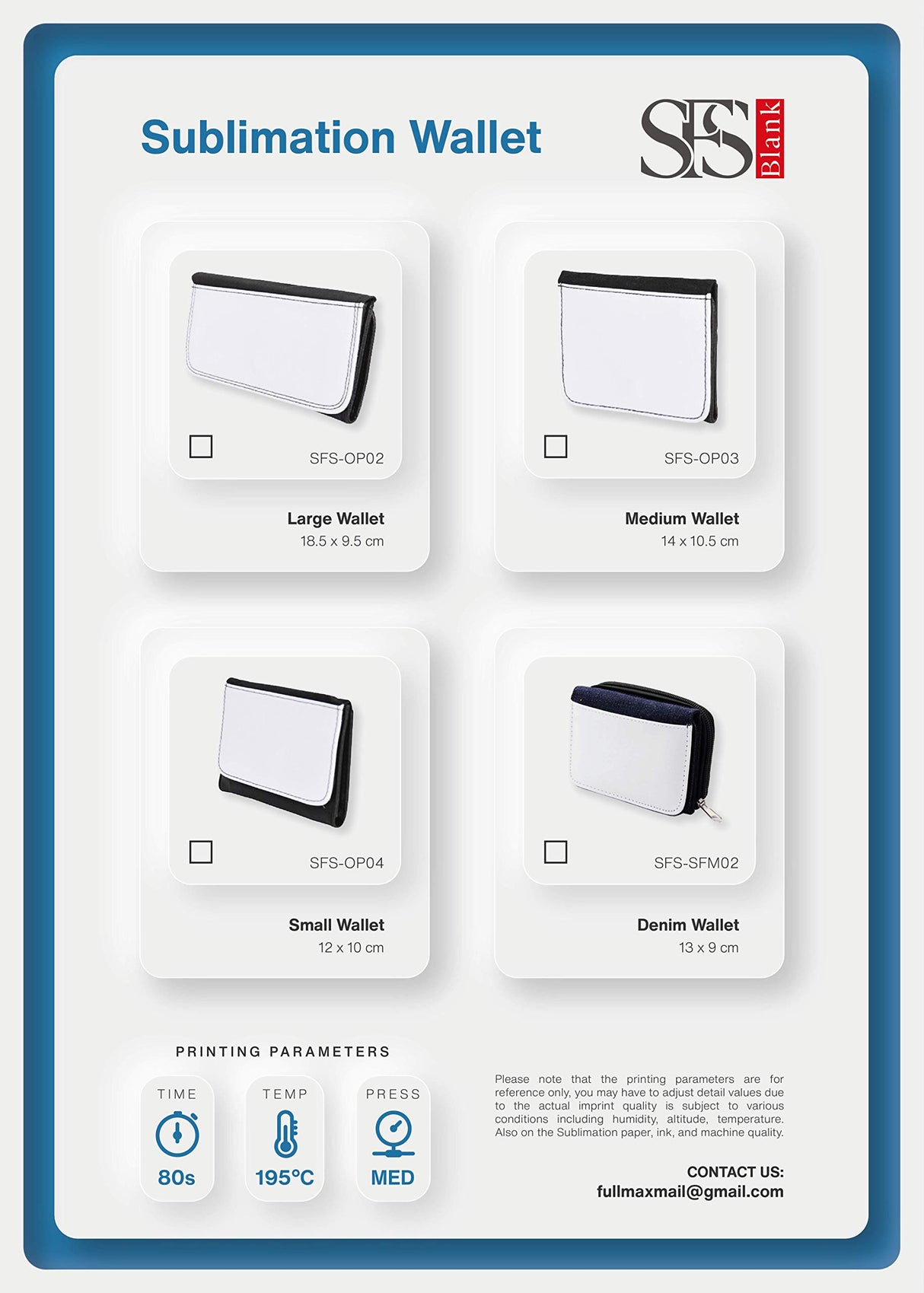 Wallet Denim Jean Purse Blank Dye Sublimation Heat Press Thermal Transfer Small Craft 12 x 10 cm SFS BLANK