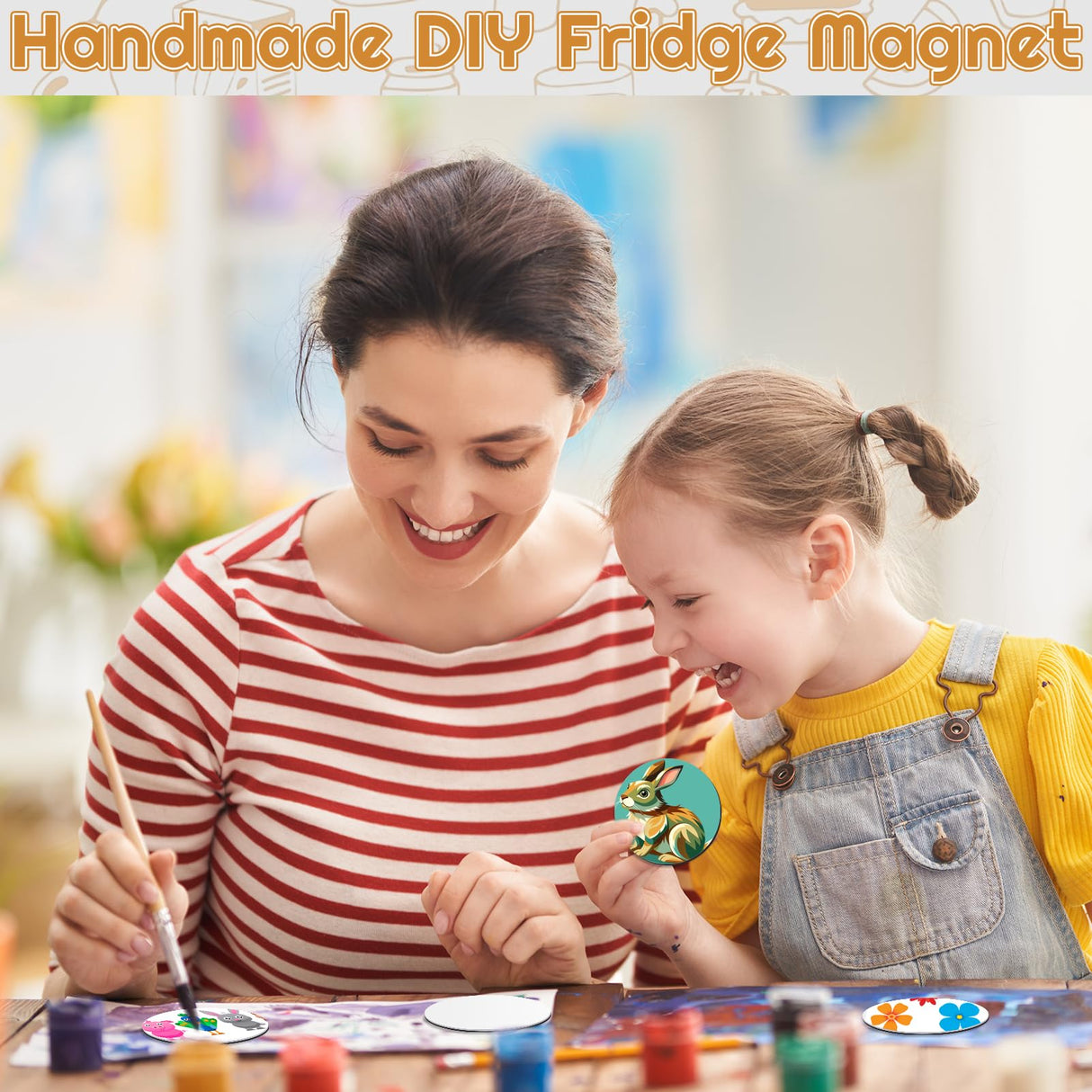 50 Pcs Sublimation Magnets Blank 3x3 Inch Personalized Fridge Refrigerator Magnets Blanks DIY Sublimation Refrigerator Magnet Bulk Round Sublimation Magnets for Kitchen Decorative Fridge Magnets Blank ZhouBoat