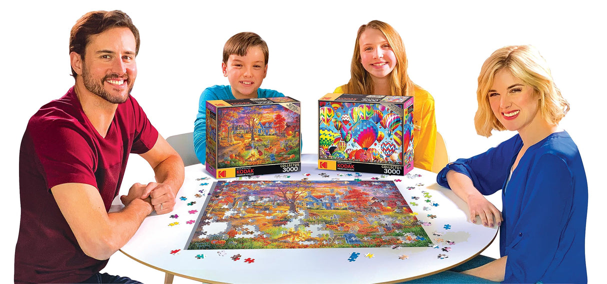 RoseArt - Kodak Premium - Bird Bath Garden - 3000 Piece Jigsaw Puzzle for Adults RoseArt