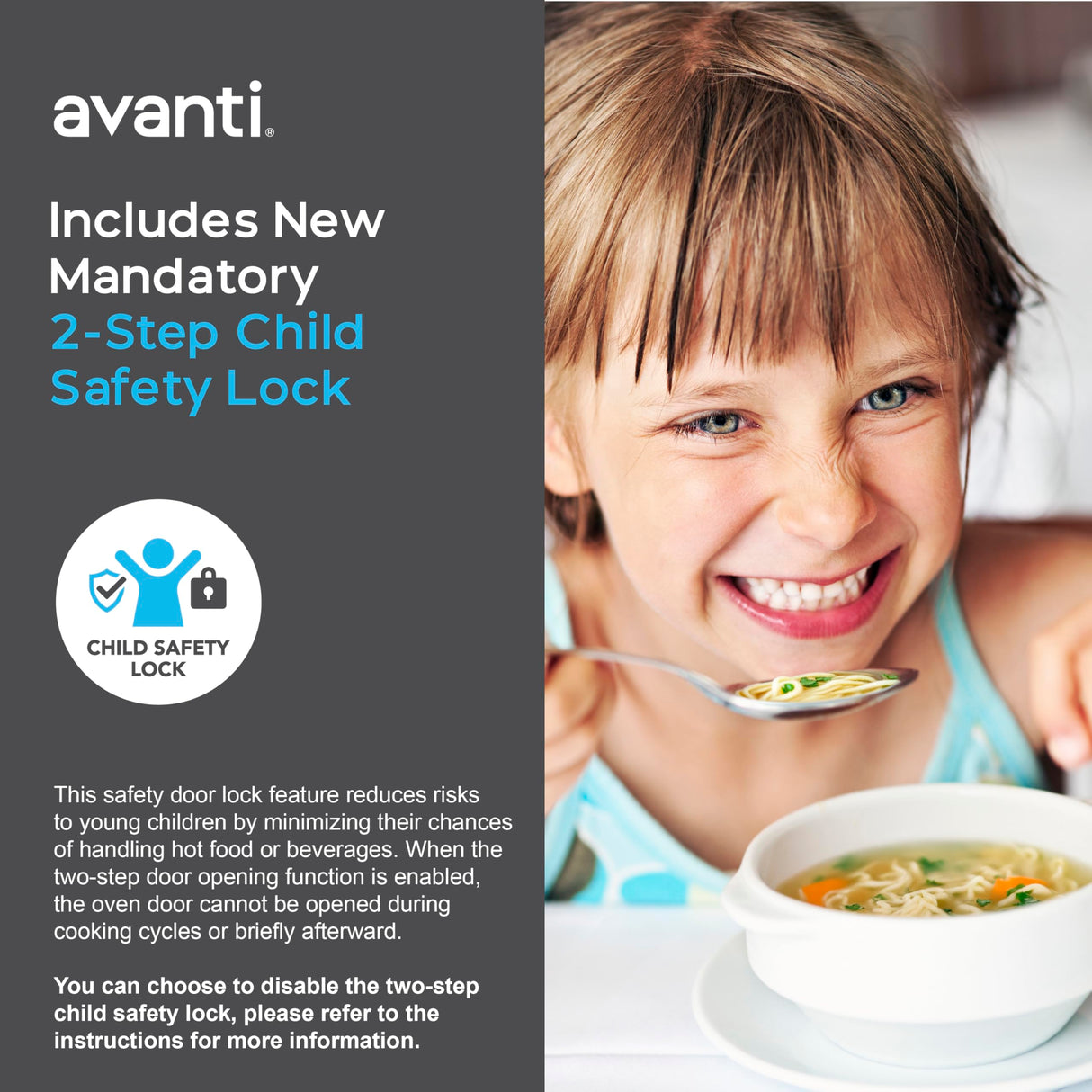 Avanti MT09V3S Microwave Oven 900-Watts Compact with 10 Power Levels and 6 Pre Cooking Settings, Speed Defrost, Electronic Control Panel and Glass Turntable, 0.9 cubic feet, Metallic Avanti