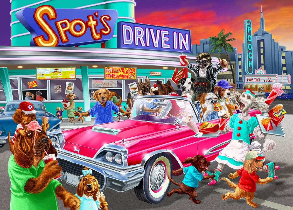 Jigsaw Puzzles for Adults 1000 Piece Puzzle for Adults 1000 Pieces Puzzle 1000 Pieces-Dog Puzzles for Adults HUADADA