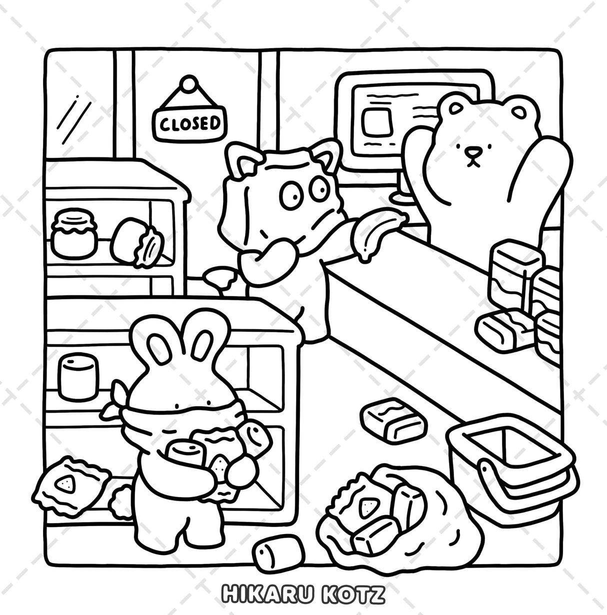 Silly Crimes: Cozy and Funny Coloring Book for Adults and Teens Harmo Press