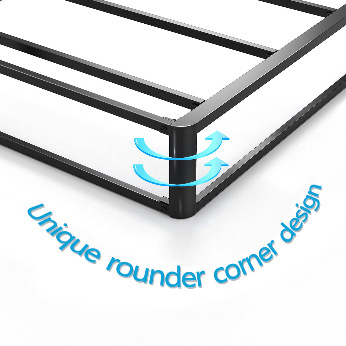 THEOCORATE King Box Spring and Cover Set, 5 Inch Low Profile Metal BoxSpring, Heavy Duty Structure, Mattress Foundation, Noise Free, Non-Slip, Easy Assembly THEOCORATE