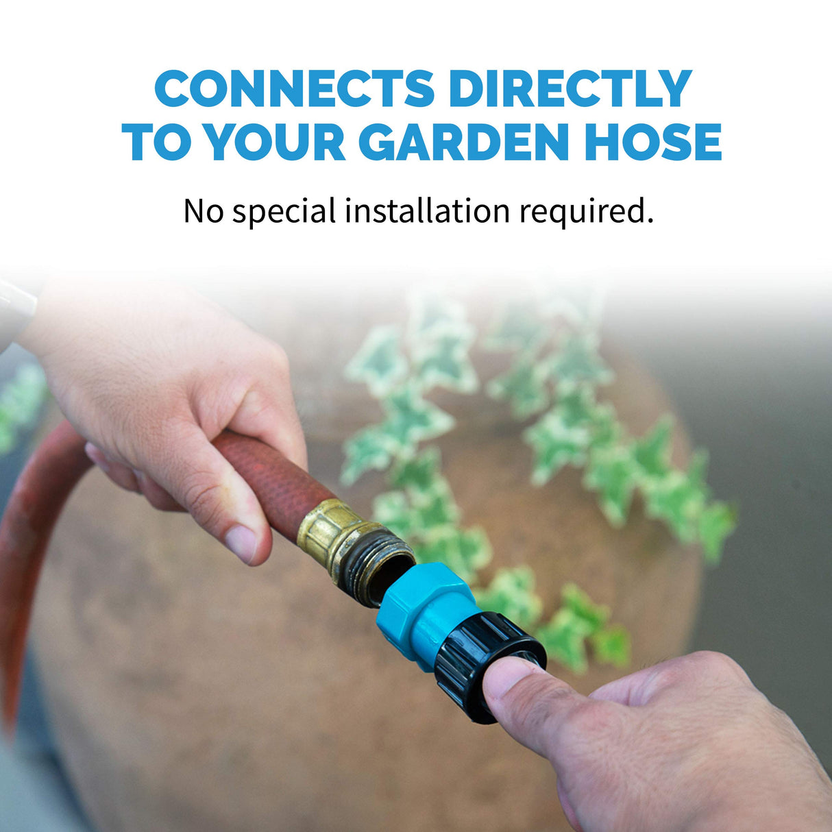 NewAir Outdoor Patio Misting Fan | 2-in-1 Outdoor Deck & Mister Fan | 5 Gentle Mist Nozzles | Outside Cooling Fan With 600 Square Foot Effective Range | Steel Construction NewAir