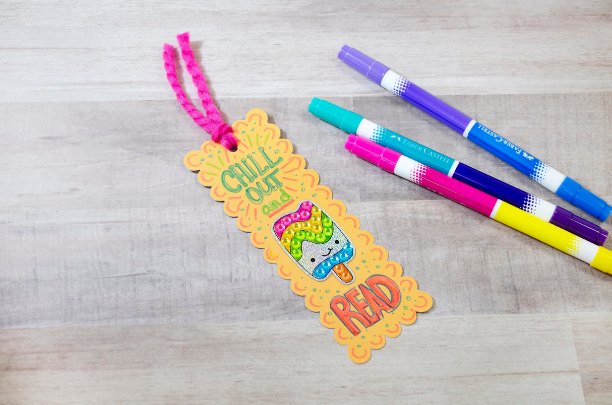 Creativity for Kids Big Gem Diamond Painting Kit: Sweets Stickers and Suncatchers - Diamond Art for Kids, DIY Stickers and Suncatcher Kit for Girls (Ages 6+) Creativity for Kids