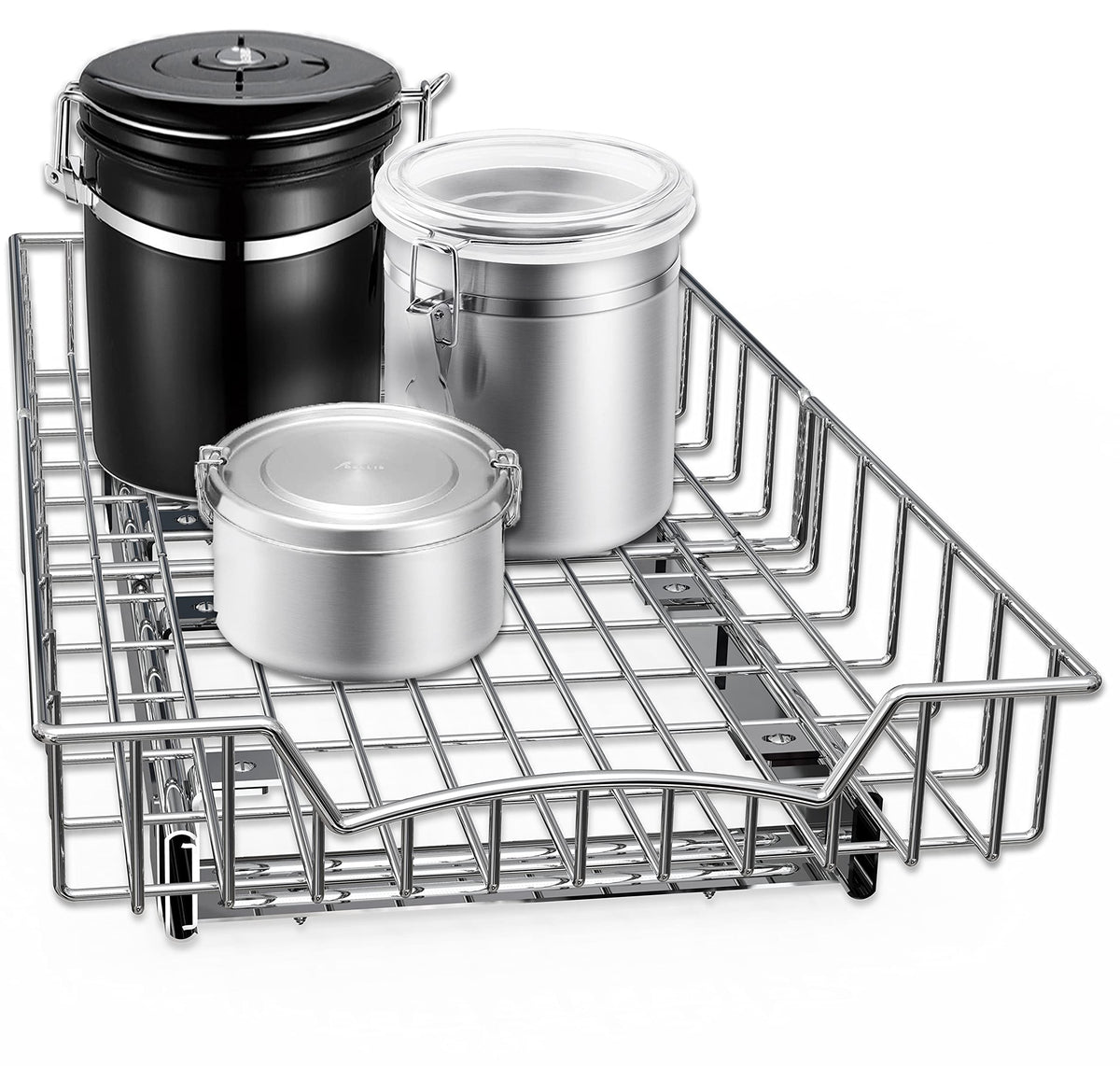 Simple Houseware Under Cabinet Pull Out Sliding Shelf Drawer Organizer, 21" D x 11" W Simple Houseware