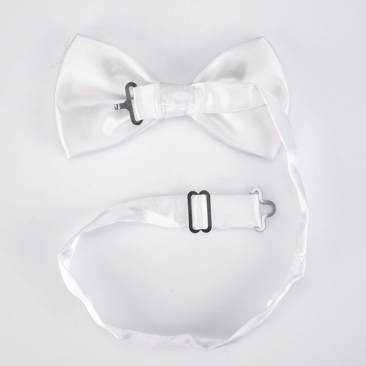 AVANTMEN Men's Bowties Formal Satin Solid - 12 Pack Bow Ties Pre-tied Adjustable Ties for Men Many Colors Option in bulk AVANTMEN