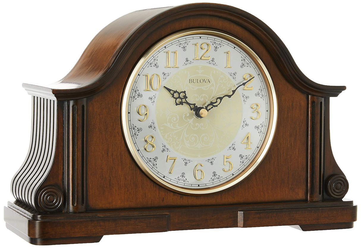Bulova B1975 Chadbourne Old World Clock, Walnut Bulova