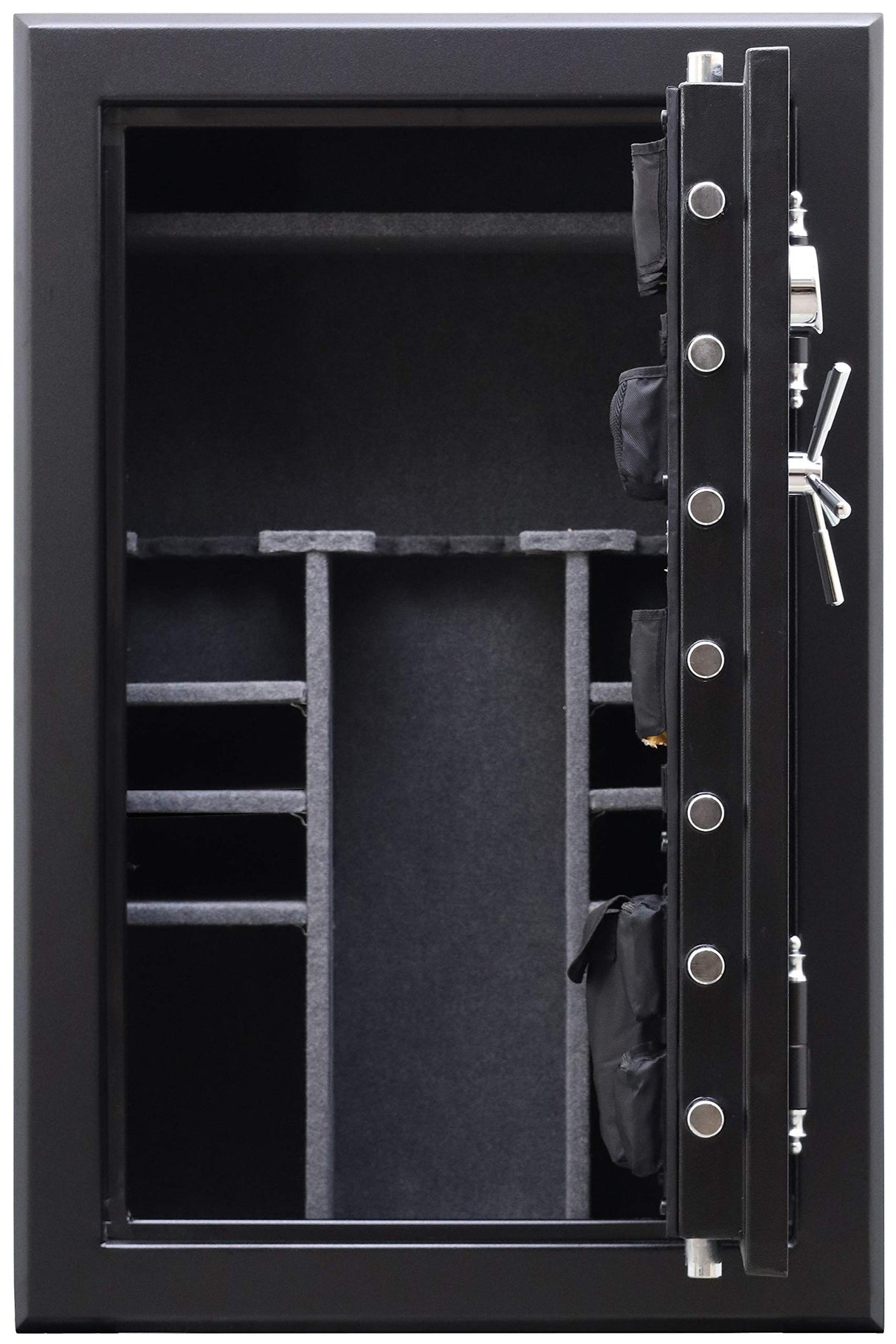 STEELWATER GUN SAFES New Improved Heavy Duty E.M.P Proof, 39 Long Gun, 2 Hour Fire Protection, Auto LED LIghts, Dehumidifier, Door Organizer, Interior Outlet, for Rifles, and more. AMHD593924-EMP Steelwater Gun Safes
