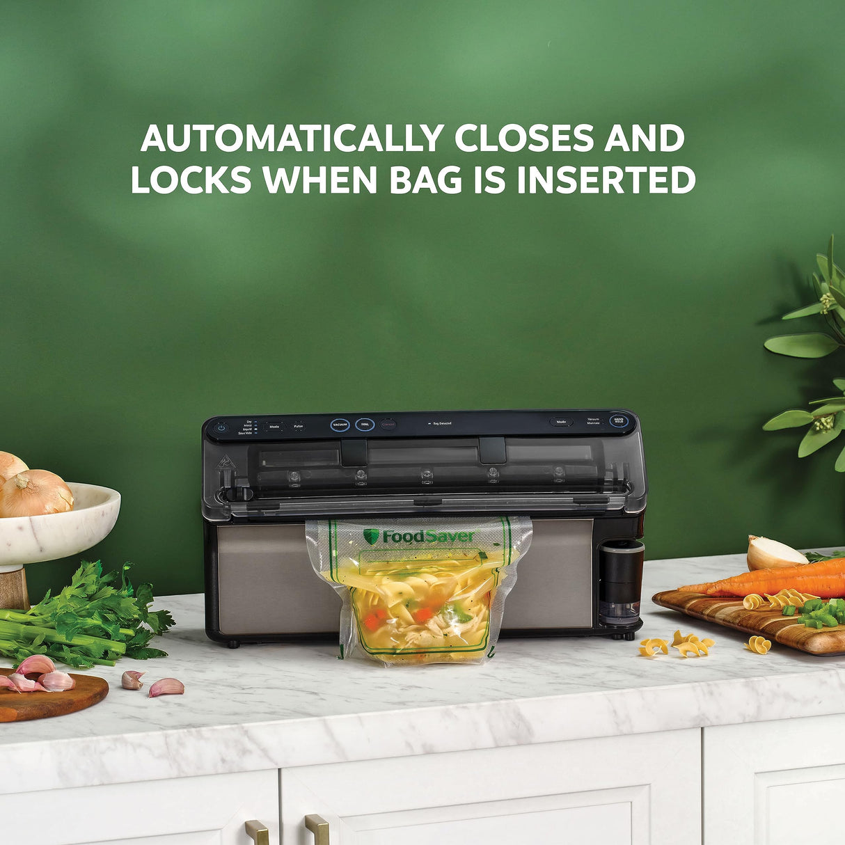 FoodSaver Elite All-in-One Liquid+™ Vacuum Sealer with Bags FOODSAVER