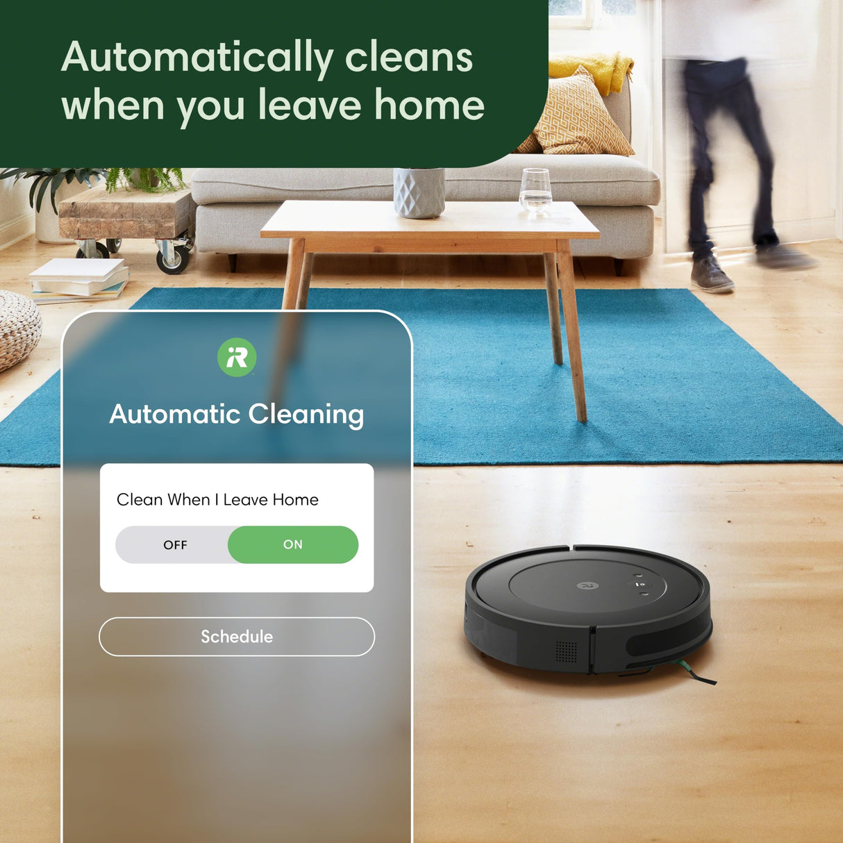 iRobot Roomba Vac Robot Vacuum (Q0120) - Easy to use, Power-Lifting Suction, Multi-Surface Cleaning, Smart Navigation Cleans in Neat Rows, Self-Charging, Alexa iRobot