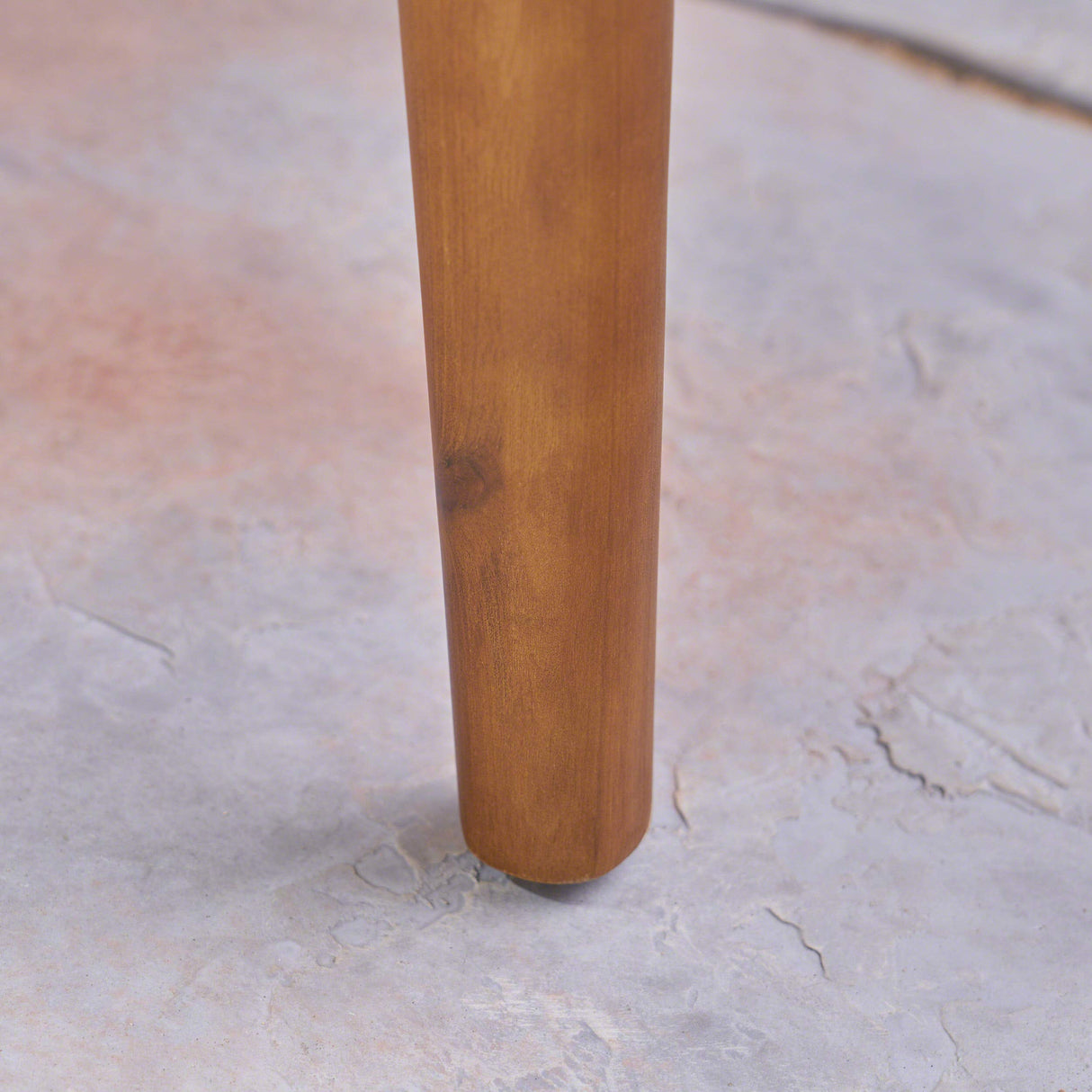 Christopher Knight Home Nick Outdoor Acacia Wood Round Dining Table, Teak Finish Christopher Knight Home