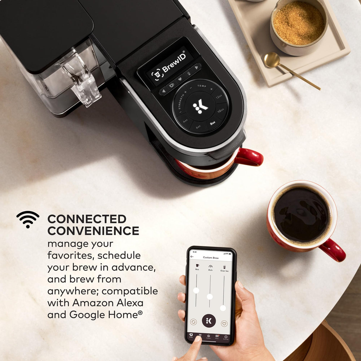 Keurig K-Supreme Plus SMART Coffee Maker, Single Serve K-Cup Pod Coffee Brewer, BREWID and MultiStream Technology, 78 Oz Keurig