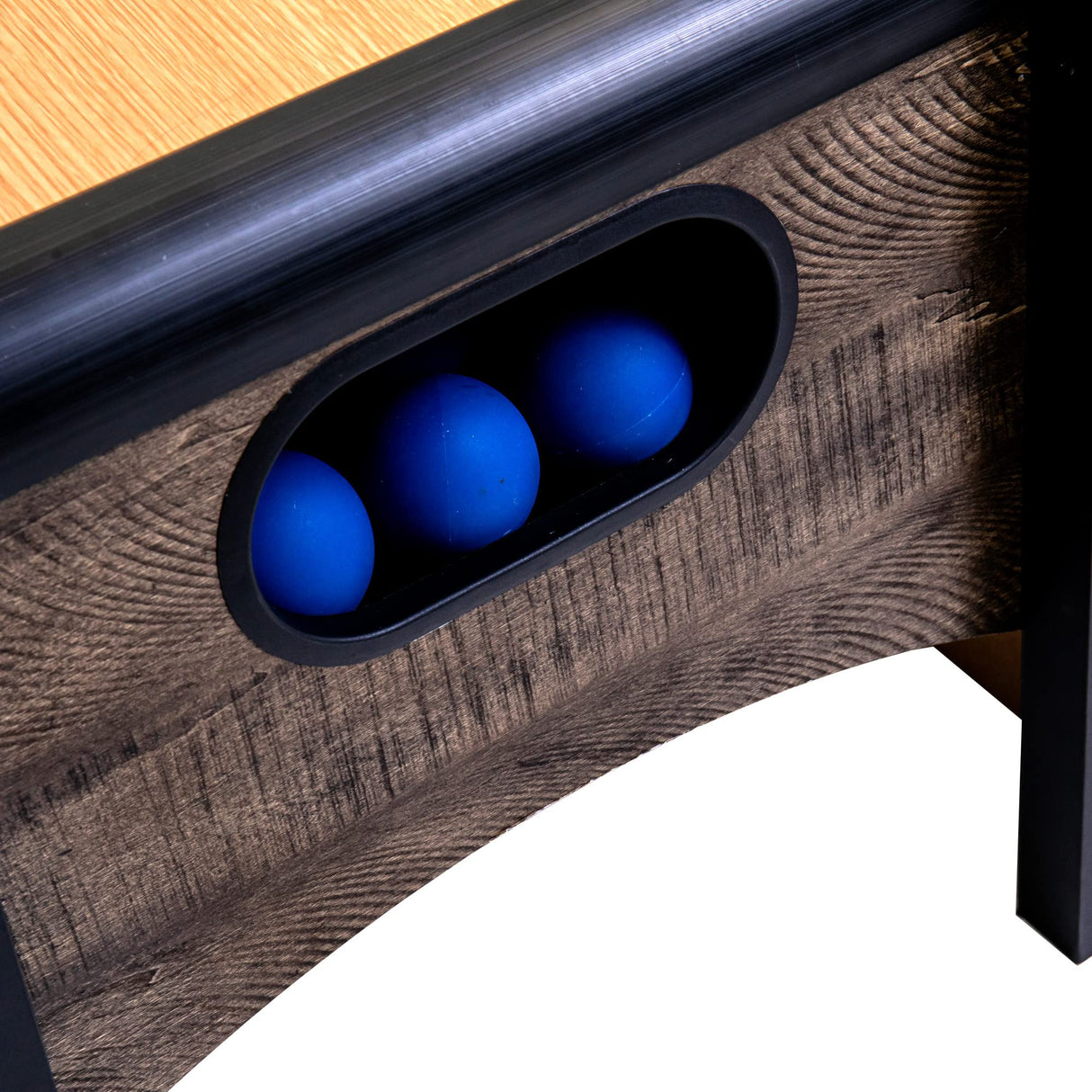 American Legend 9’ Arcade Speedball Game - Engineered Wood Construction - Realistic Game Play - Automatic Ball Return - 4 Balls Included American Legend
