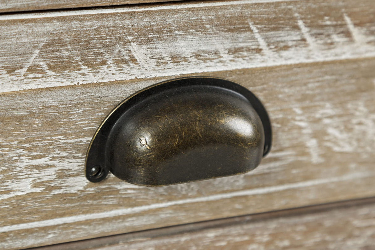 Jofran Inc. Artisan's Craft 5-Drawer Farmhouse Desk Jofran Inc.