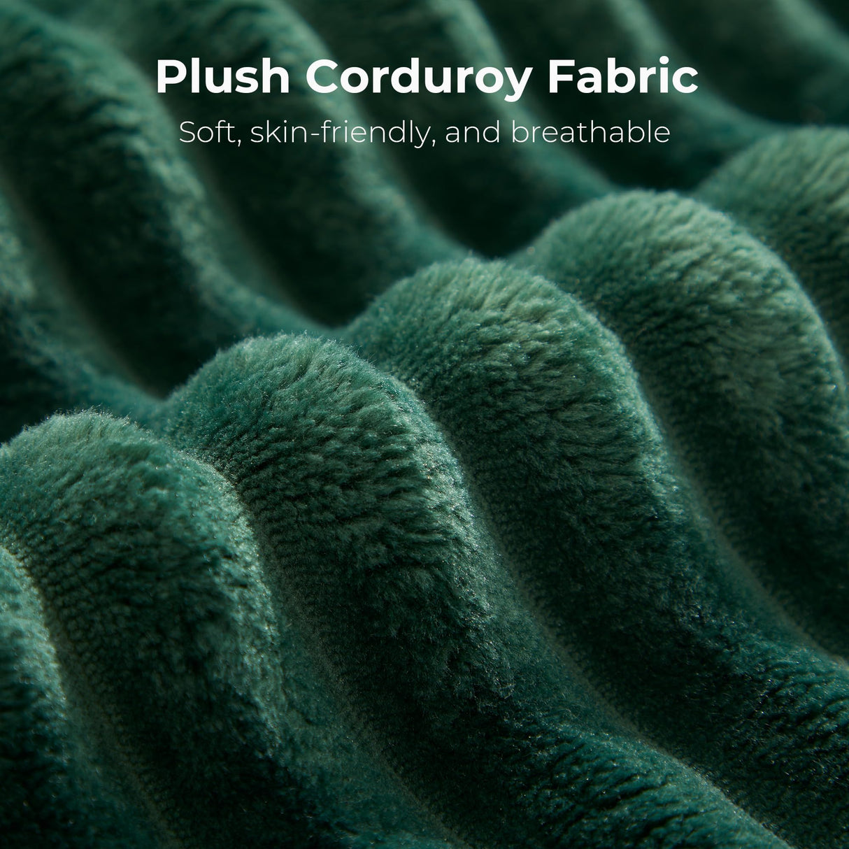 LIKIMIO 71" Loveseat Sofa in a Box - Plush Corduroy Deep Seat Couch, No Assembly Required, Space-Saving Design for Compact Living Room, Apartment, Home Office, Green LIKIMIO