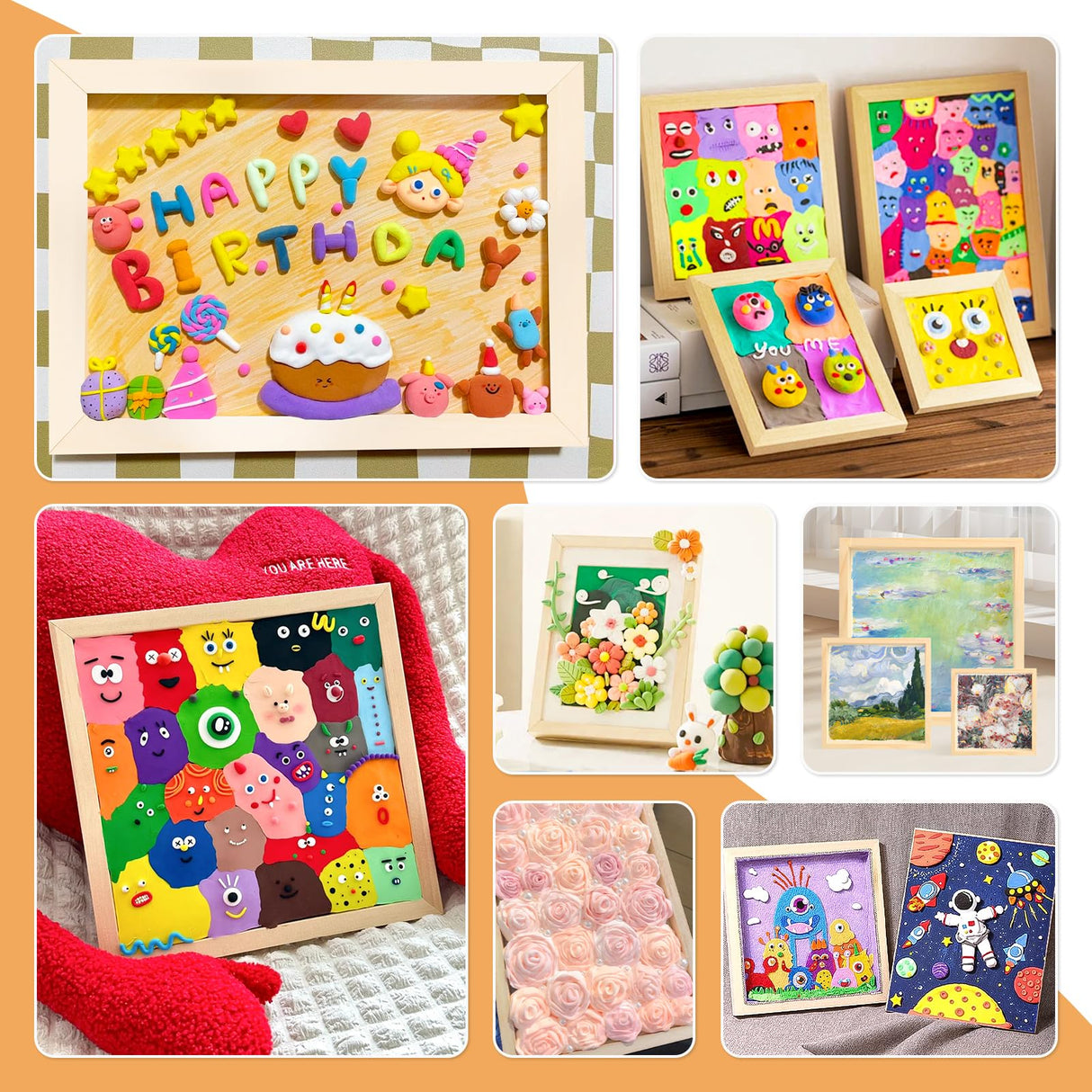 Wooden Art Panels for DIY Painting - Christmas Crafts & Home Décor | 12x12 Inch Canvas Wood Boards, Unfinished Wooden Canvas for Adults & Kids (3-Pack) HANSILK