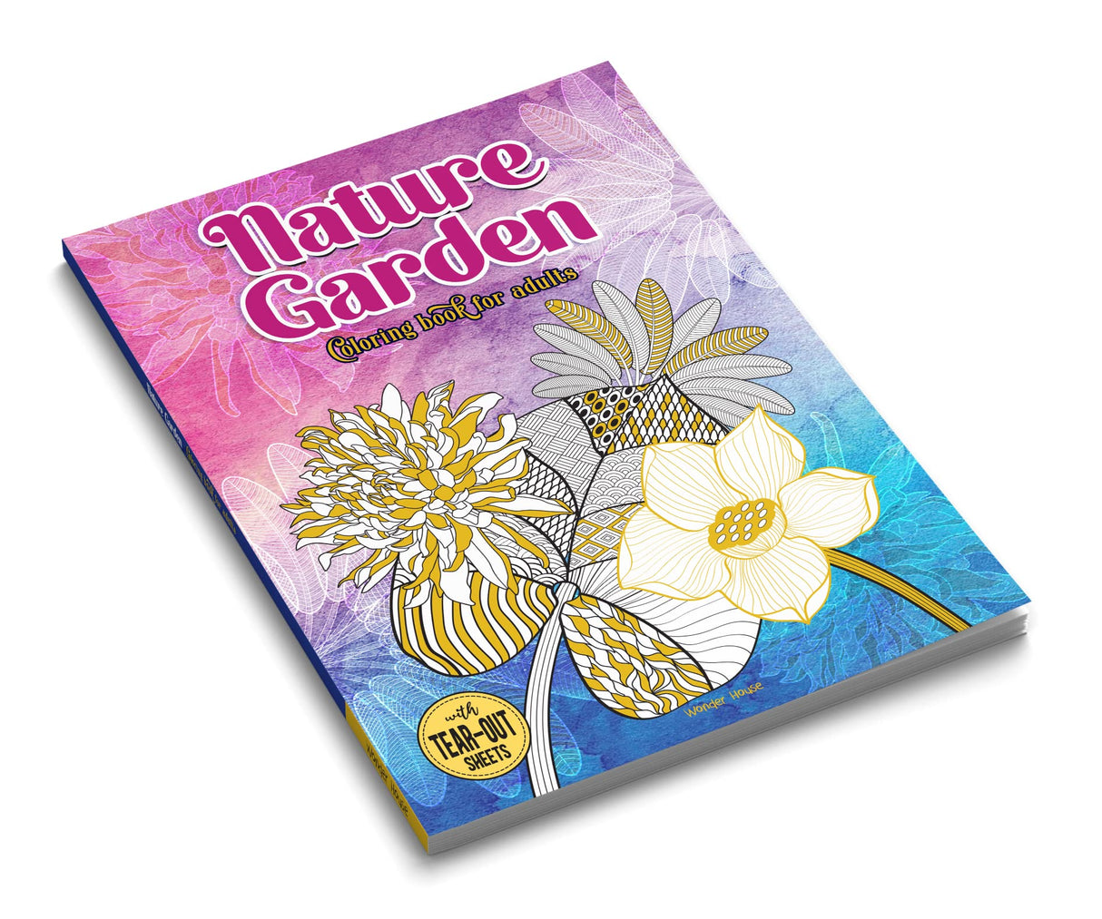 Nature Garden: Coloring Book For Adults WoodArtSupply