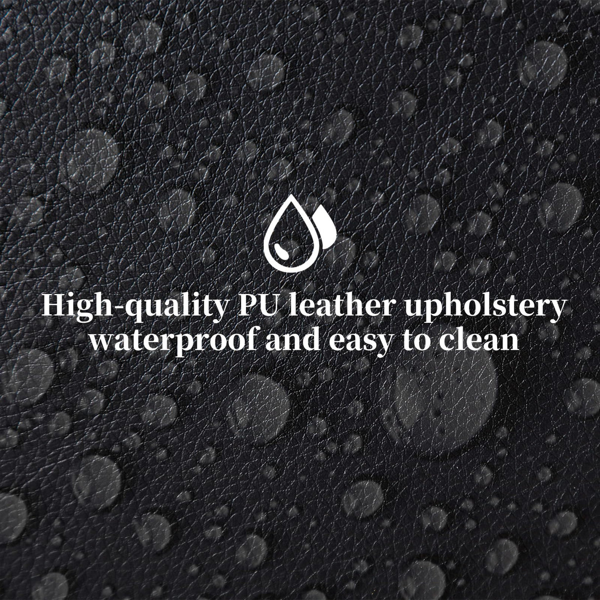 IOMOR Home Theater Seating with USB Ports and Cup Holders, Overstuffed Faux Leather Electric Power Recliner Chair with Hidden Arm Storage, Ambient Lighting (1, Black+Lighting) IOMOR