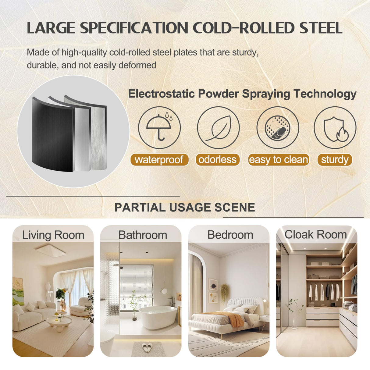 GAIOUS Steel Pantry Cabinet, 71" Metal Storage Cabinets with 2 Doors, 2 Adjustable Shelf and 2 Drawers, Freestanding Storage Cabinet for Bedroom, Kitchen, Living Room, Home Office (White) GAIOUS