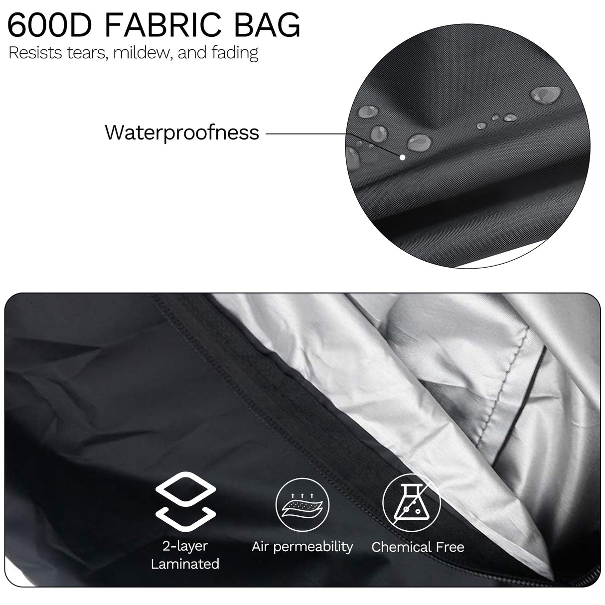 Christmas Tree Storage Bag, For 12 ft Disassembled Holiday Tree, Heavy Duty Xmas Holiday Tree Bag with Durable Handles & Dual Zipper YHNJI