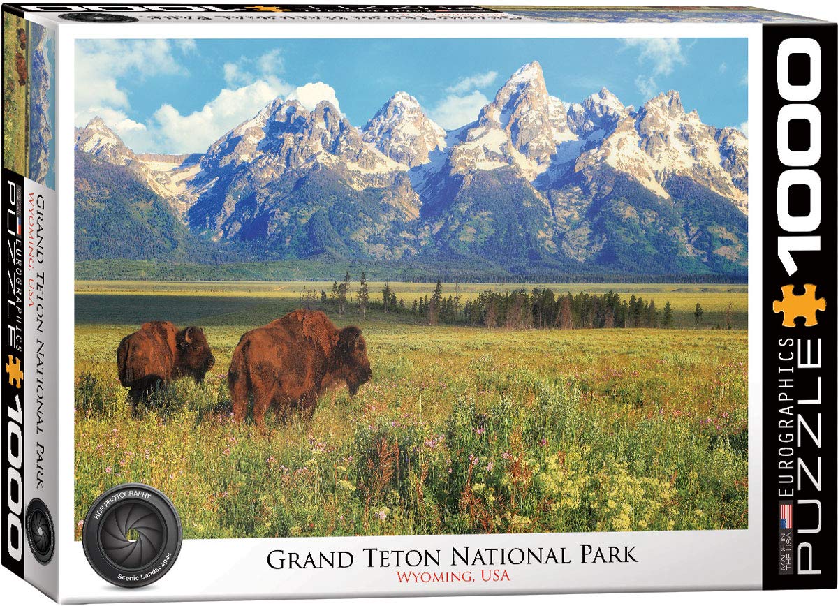 EuroGraphics Grand Teton National Park Photography by Steve Hinch 1000-Piece Puzzle EuroGraphics