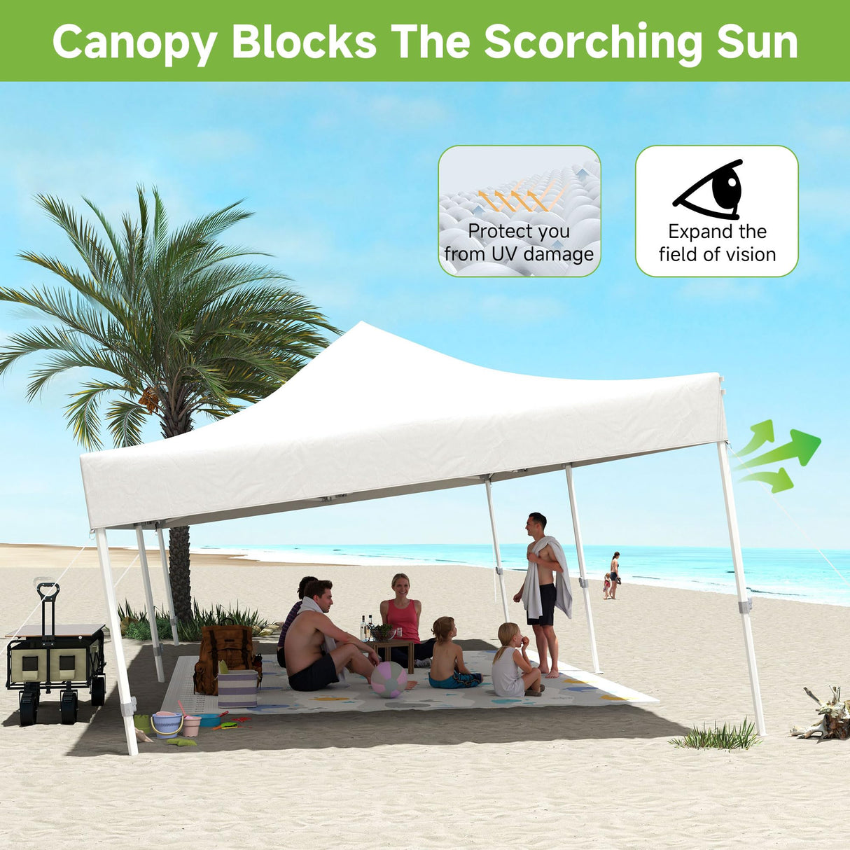 10x20ft Patio Easy Setup Pop Up Canopy Commercial Heavy Duty, Canopy Tent for Outdoor Events Instant Portable Shelter, 1 Roller Bag, 6 Sandbags, 10 Stakes, 6 Ropes, 5 Spare Screws, Gray DOVELF