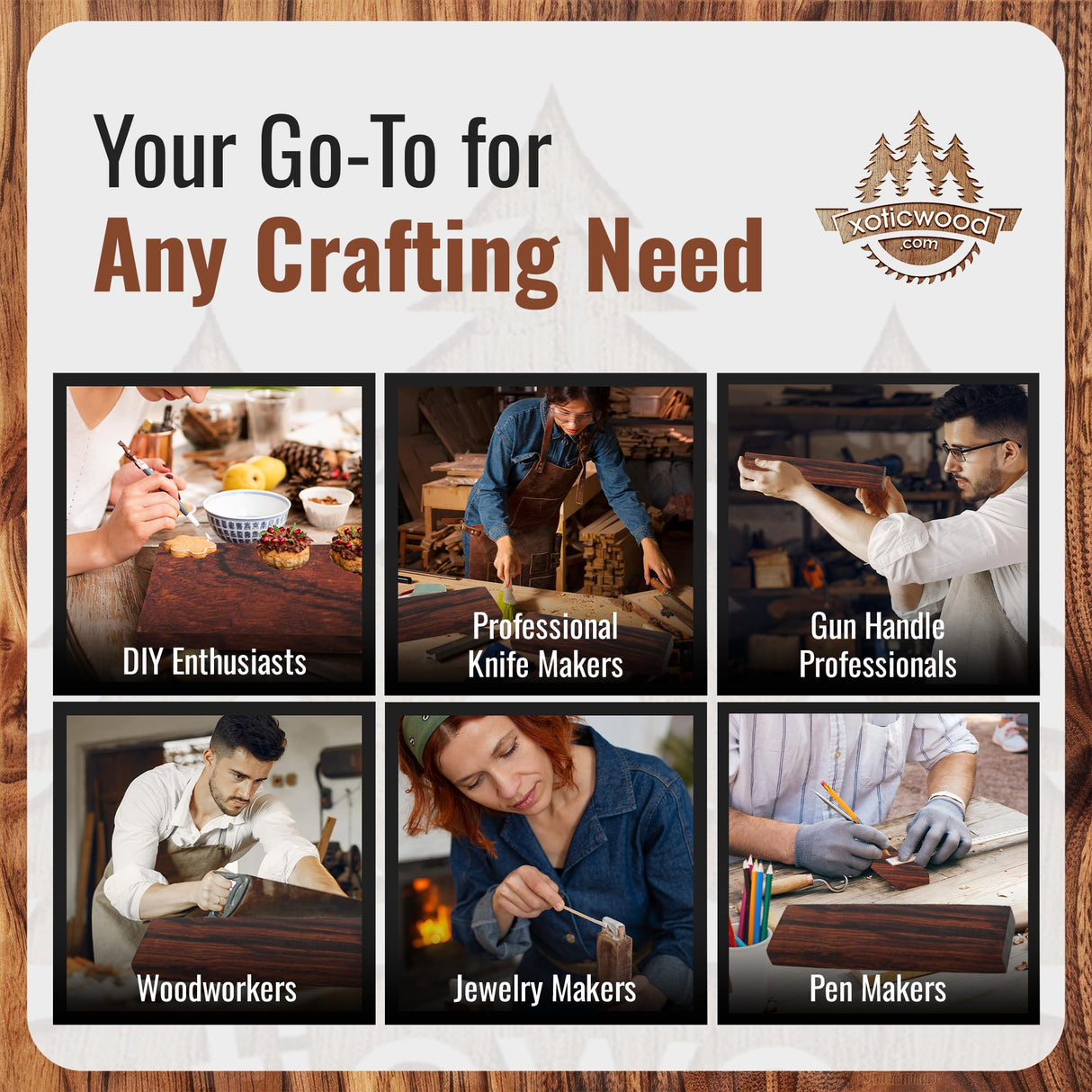 IECAP LLC Desert Ironwood Blank 1 Pack – Exotic Wood Block for Woodworking, Wood Carving, Turning Blanks, and DIY Crafts - Natural Hardwood Lumber – Handle Scales, Woodturning Blanks 10" x 4' x 1.5" IECAP LLC